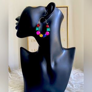 Colorful Gem Earrings